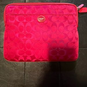 Authentic Coach IPad Case Holder